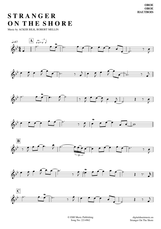 Produktbild zu: Stranger On The ShoreAcker Bilk