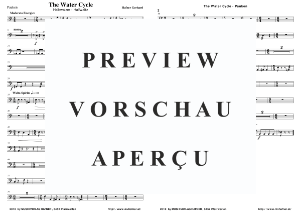 Product gallery: Page 7 of 11 The Water Cycle, , (orchestra)