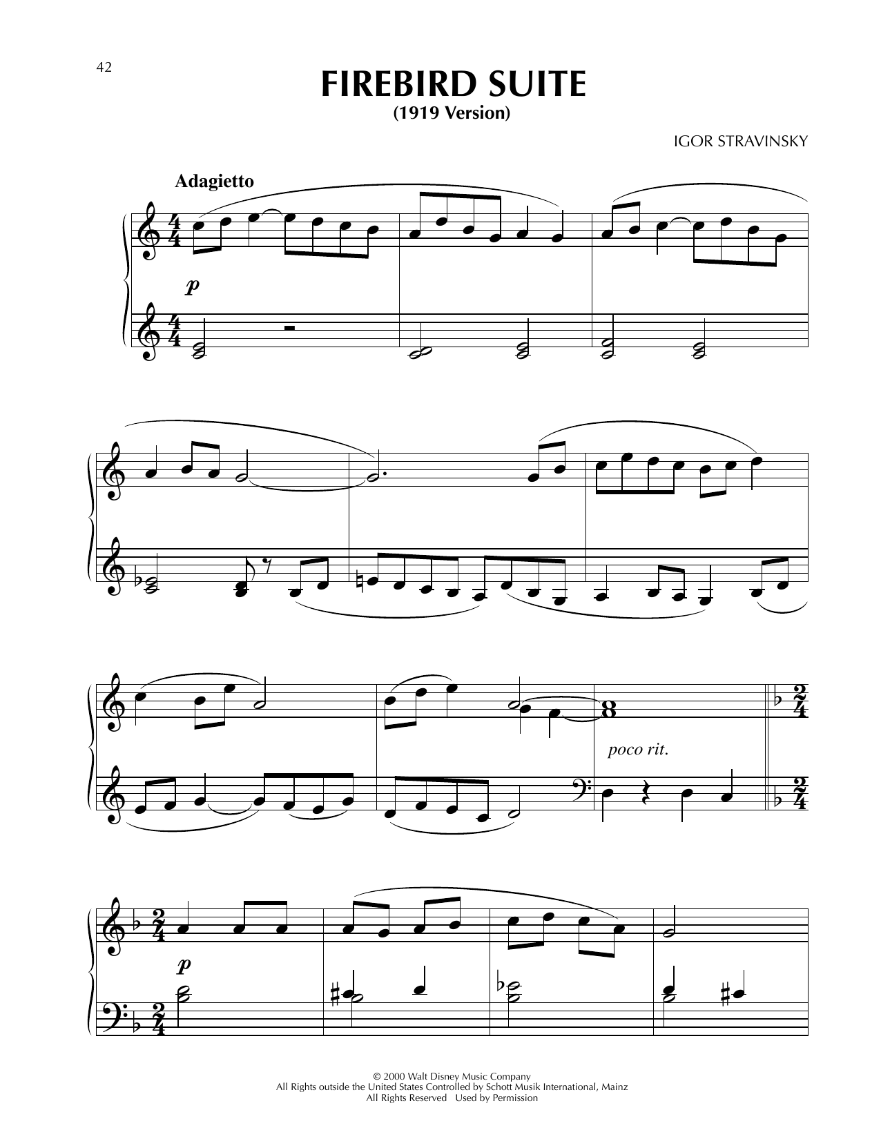 Product picture to: Firebird Suite (from Fantasia 2000)