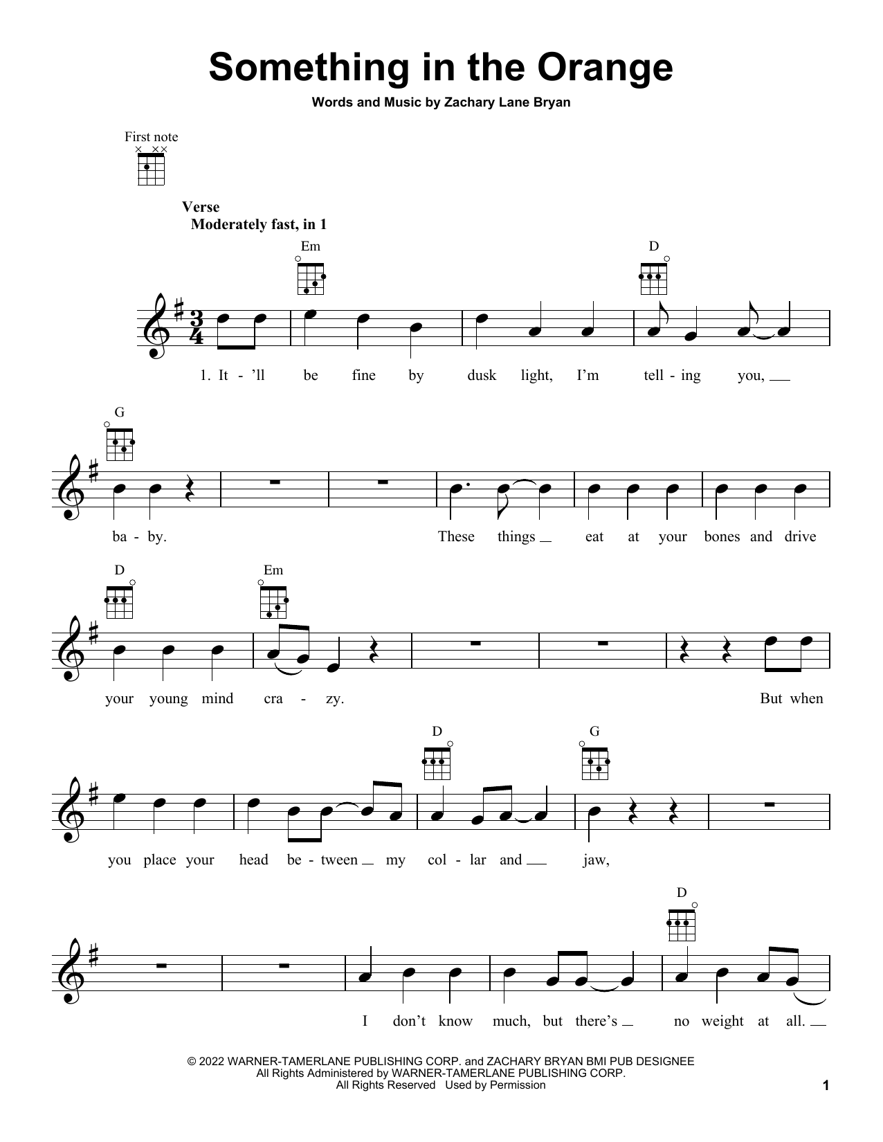 Produktbild zu:  Something In The Orange - Zach Bryan