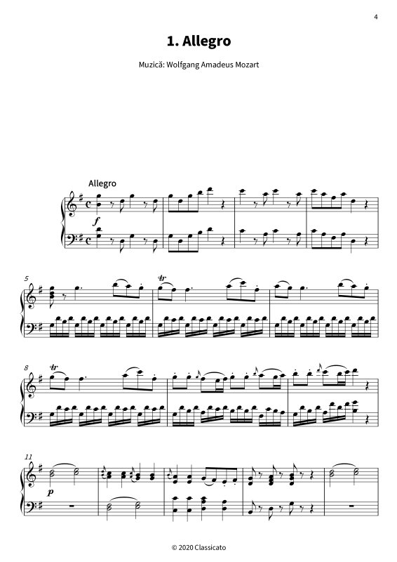 Produktgalerie: Seite 1 von 11 Mica serenad? - Serenada nr. 13, , Klavier Solo