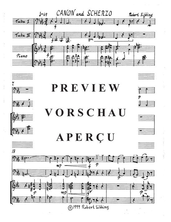 Produktgalerie: Seite 4 von 21 Canon and Scherzo , , (2x Tuba + Klavier)