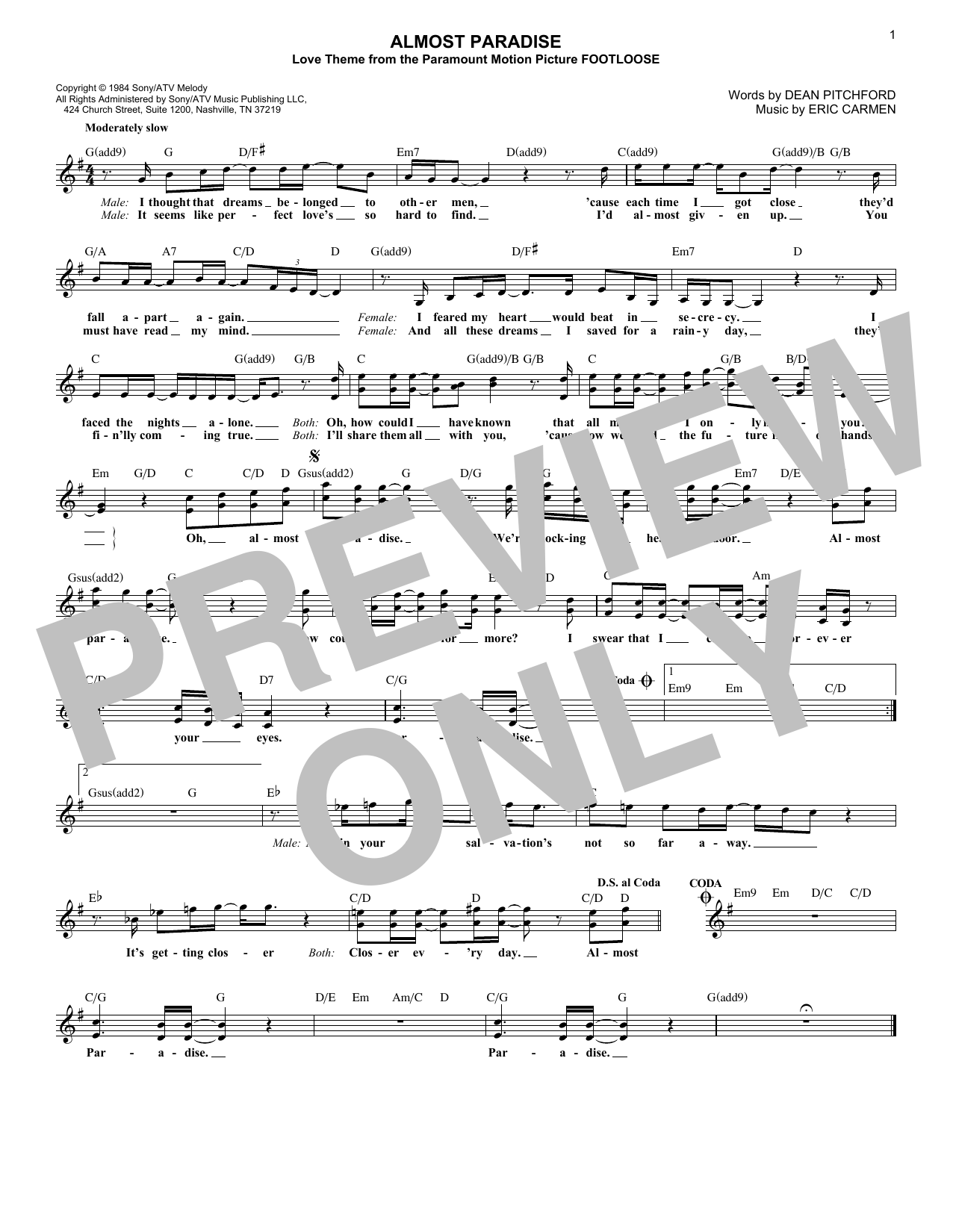 Produktbild zu: Almost Paradise