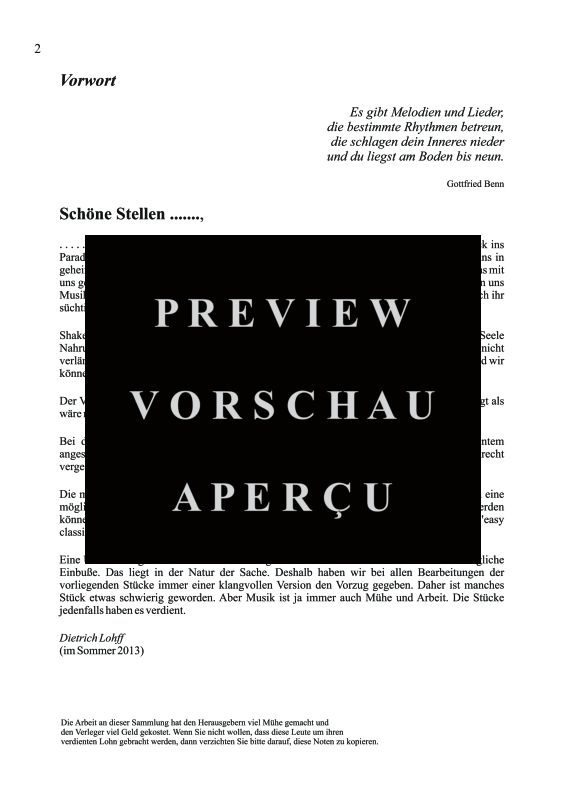 gallery: Schöne Stellen aus Oper und Konzert, , (Klavier Solo)