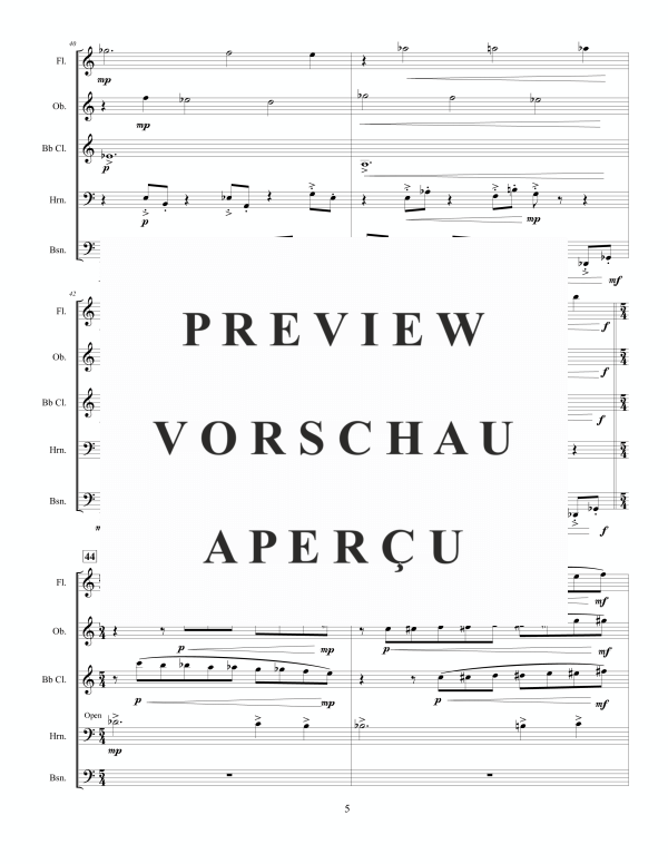 Produktgalerie: Seite 11 von 11 Dream Journal, , (Holzbläse Quintett)