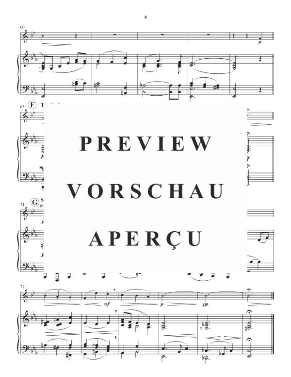 Product gallery: Page 6 of 7 Gebet (Prayer) Op. 65a, , Horn and Organ