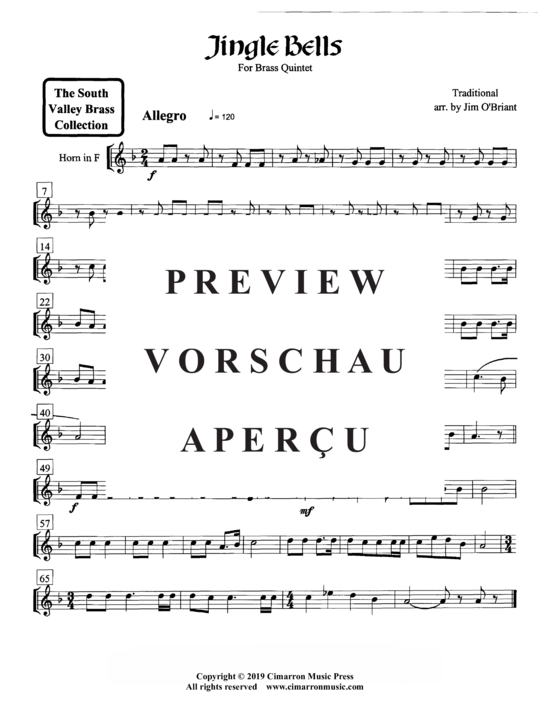 gallery: Jingle Bells , , (Blechbläser Quintett)