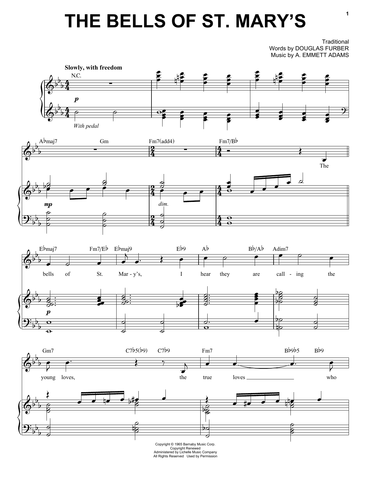 Produktbild zu: The Bells Of St. Mary's