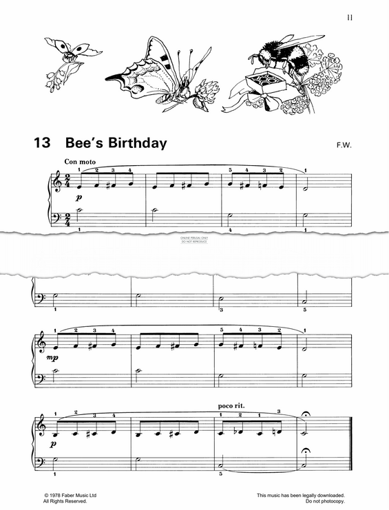 Product picture to: Bee's Birthday