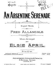 Produktbild zu: An Argentine Serenade