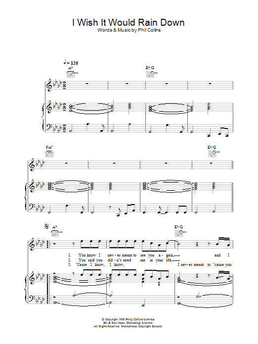 Produktbild zu: I Wish It Would Rain Down