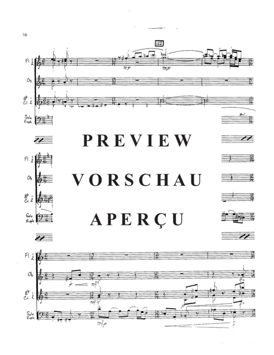 Produktgalerie: Seite 12 von 21 Concertino , , (Gemischtes Ensemble 2x Flöte, Oboe, 2x Klarinette +Euphonium Solo)