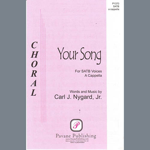 cover: Your Song, Carl Nygard, Jr., Chor