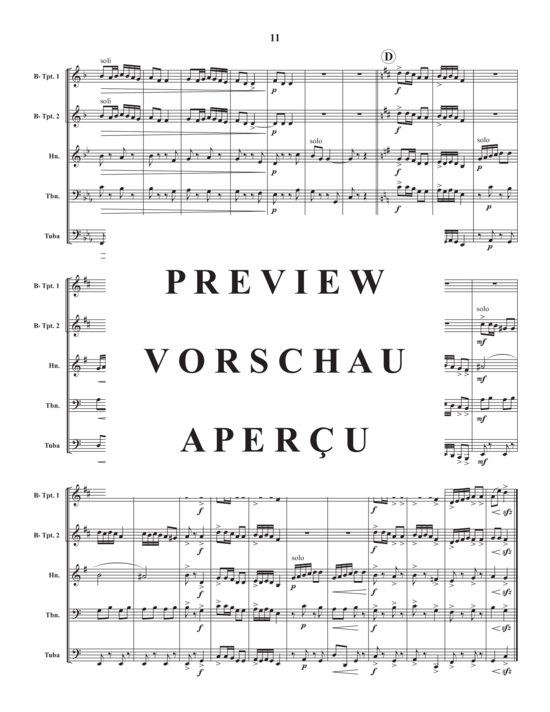 Produktgalerie: Seite 13 von 21 Three Folk Dances , , (Blechbläserquintett)
