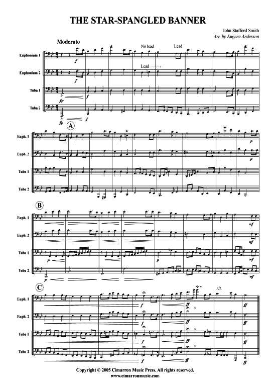 Product picture to: Star Spangled Banner John Stafford Smith