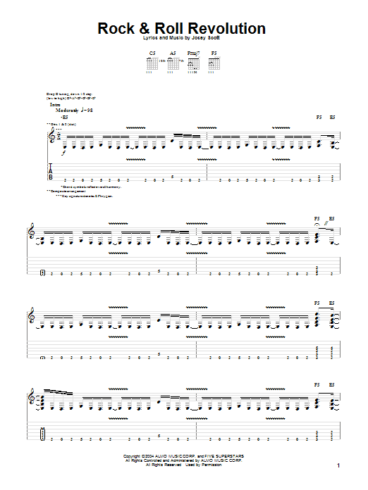 Produktgalerie: Seite 1 von 1 Rock & Roll Revolution, Saliva, Gitarre