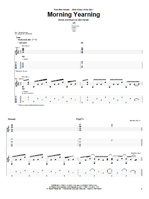 Produktbild zu: Morning Yearning