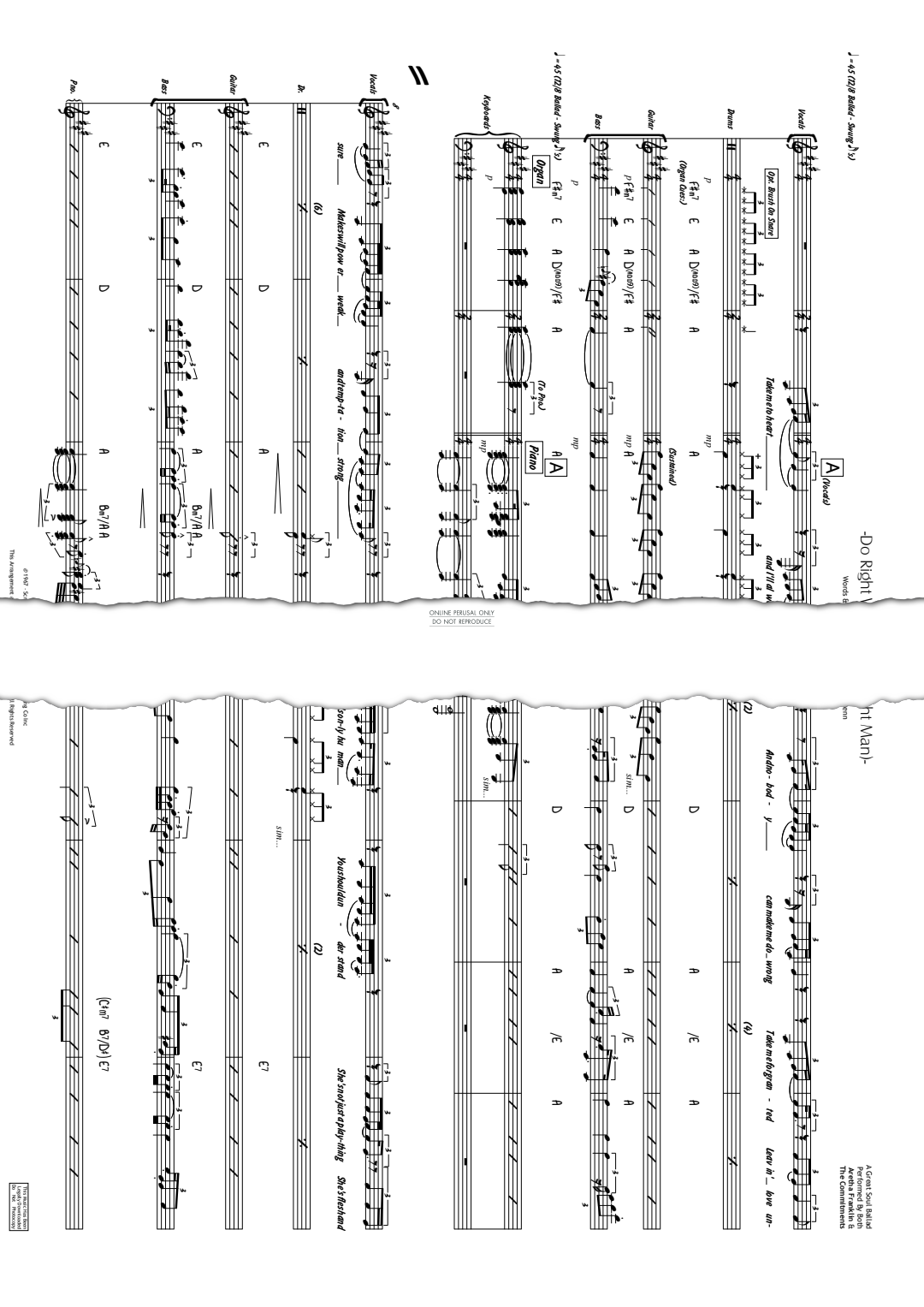 Product gallery: Page 1 of 1 Do Right Woman, Do Right Man, The Commitments