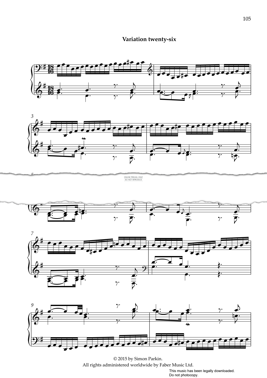 Produktgalerie: Seite 1 von 1 Goldberg Variations, Johann Sebastian Bach, Klavier