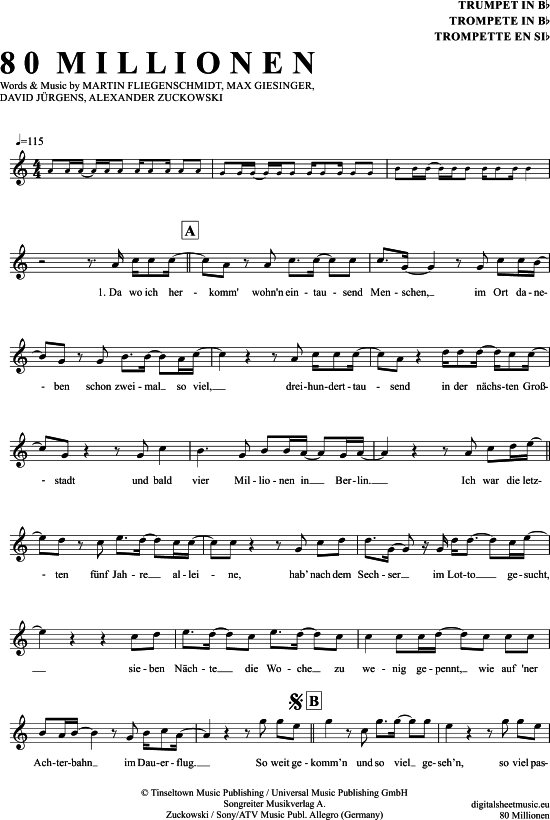 Produktbild zu: 80 Millionen Max Giesinger