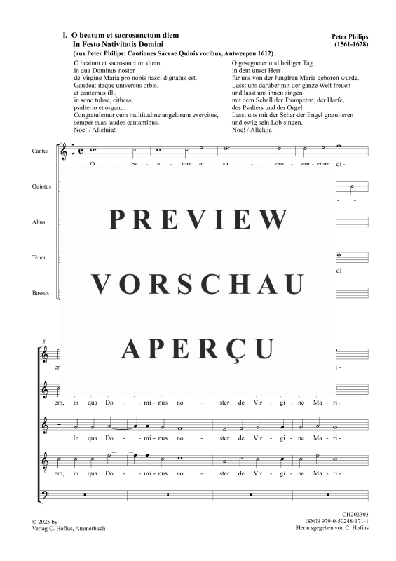 Product gallery: Page 8 of 11 Cantiones Sacrae - quinis vocibus, , Mixed choir CQATB
