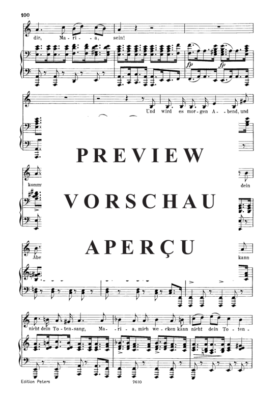 Product gallery: Page 3 of 8 Normanns Gesang D.846, , Low Voice and Piano