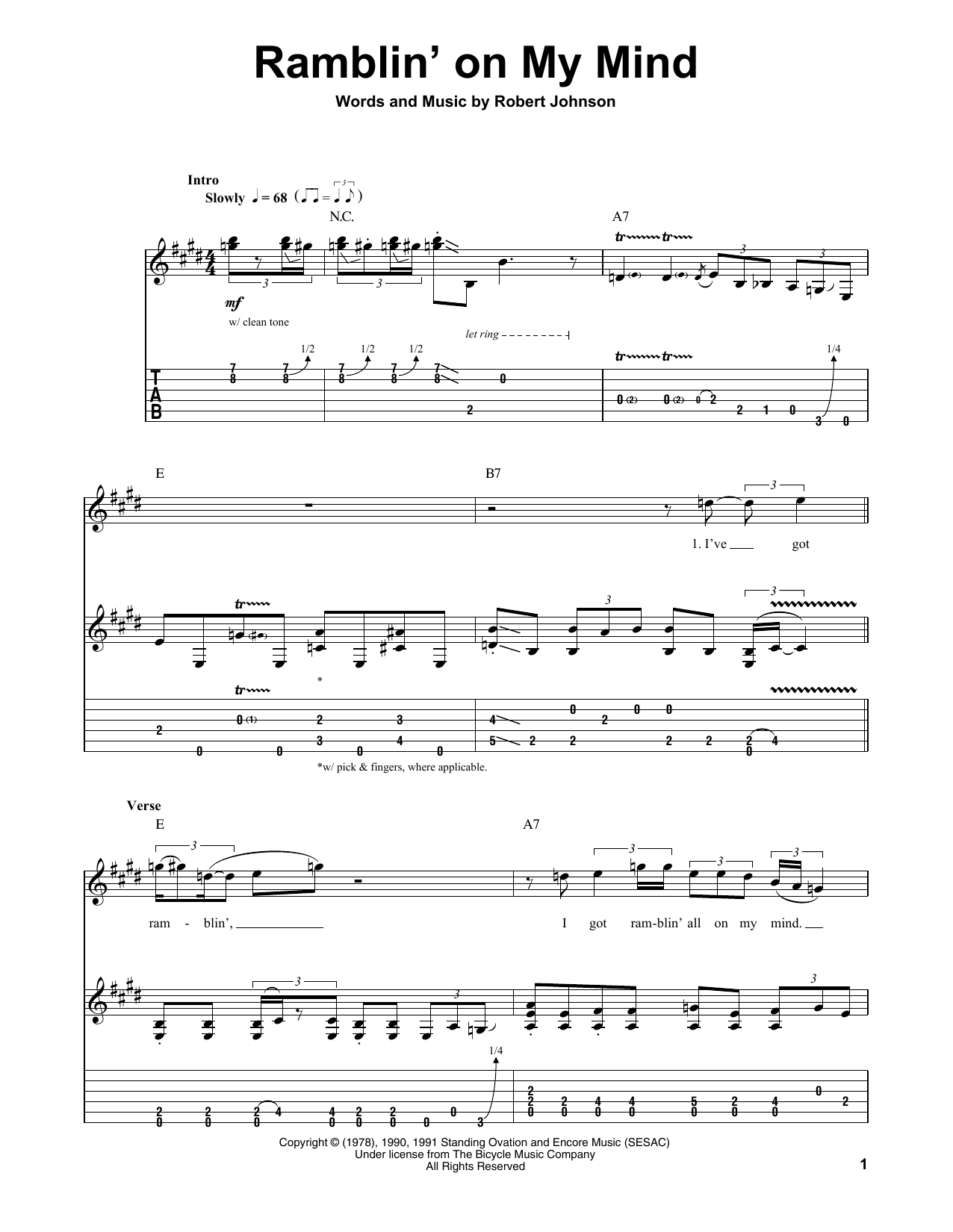 Produktbild zu: Ramblin' On My Mind