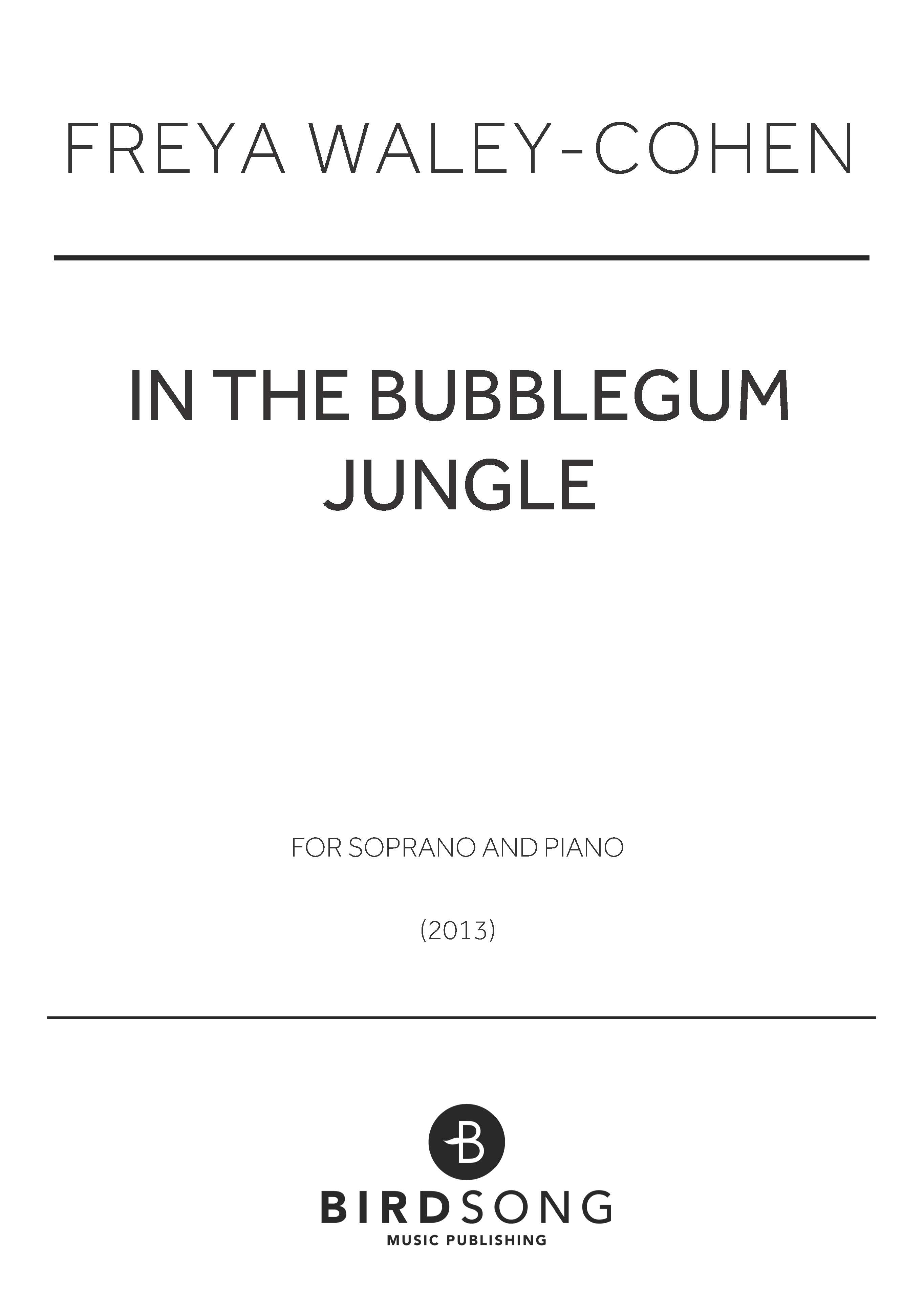 Produktbild zu: In The Bubblegum Jungle