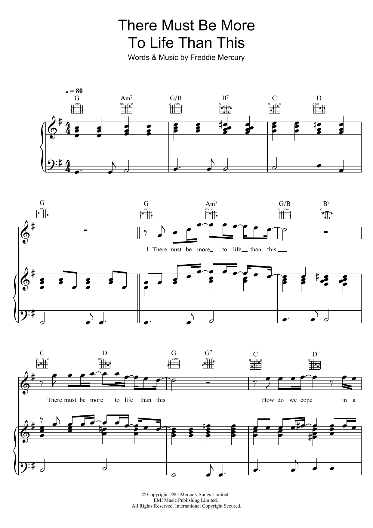 Produktbild zu: There Must Be More To Life Than This (featuring Michael Jackson)