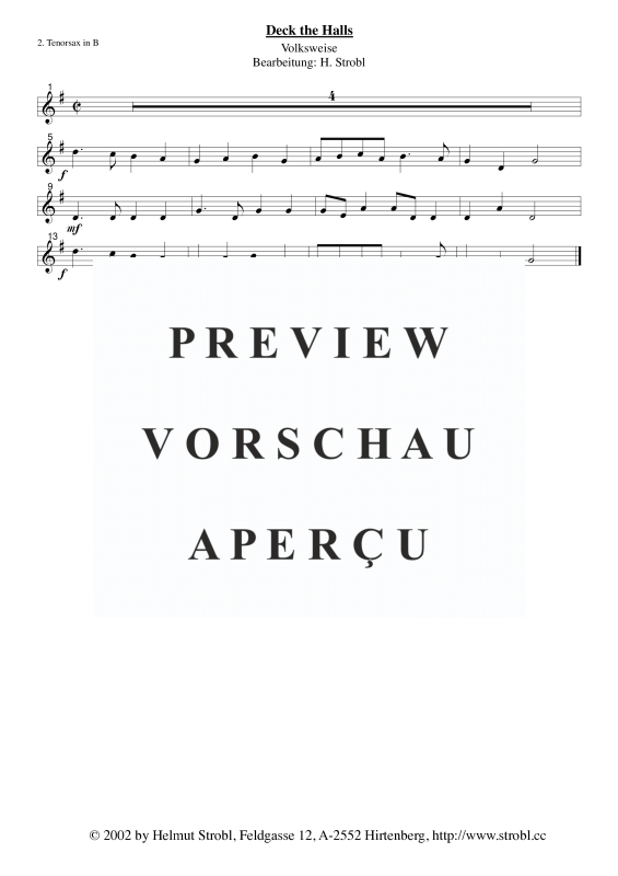 gallery: Deck The Halls, , Saxophonquintett AATTB