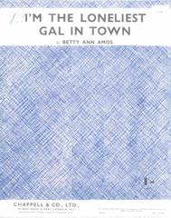 cover: I'm The Loneliest Gal In Town, Goldie Hill, Gesang, Gitarre, Klavier