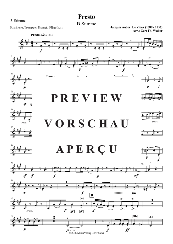 Produktgalerie: Seite 21 von 21 Presto , , (Quintett flexible Besetzung)