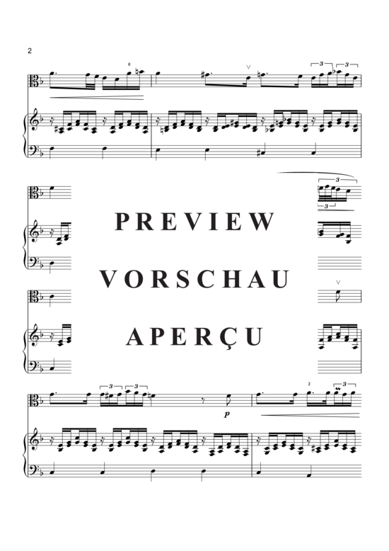 Product gallery: Page 3 of 7 Ave Maria , , (viola + organ)