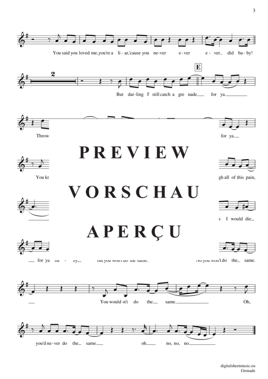 Produktgalerie: Seite 4 von 4 Grenade , Mars, Bruno, Trompete in B