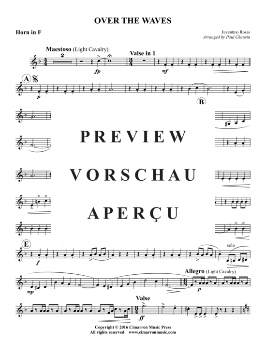 Produktgalerie: Seite 14 von 19 Over the Waves , , (Blechbläserquintett)