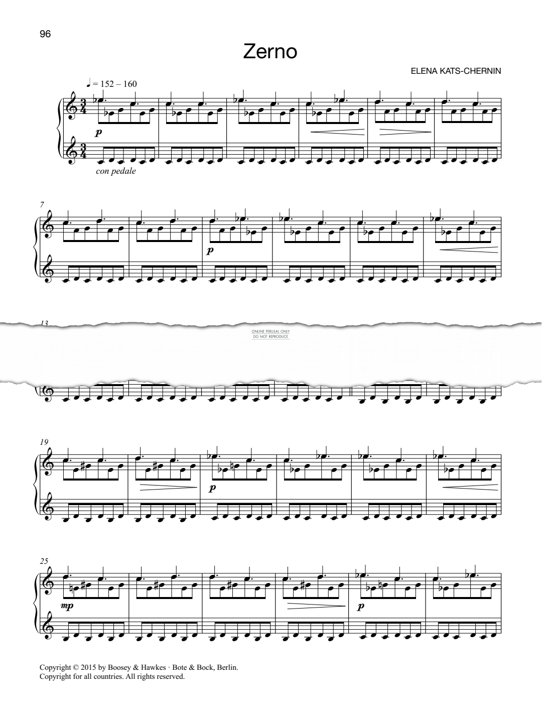 Produktgalerie: Seite 1 von 1 Zerno, Elena Kats-Chernin, Klavier