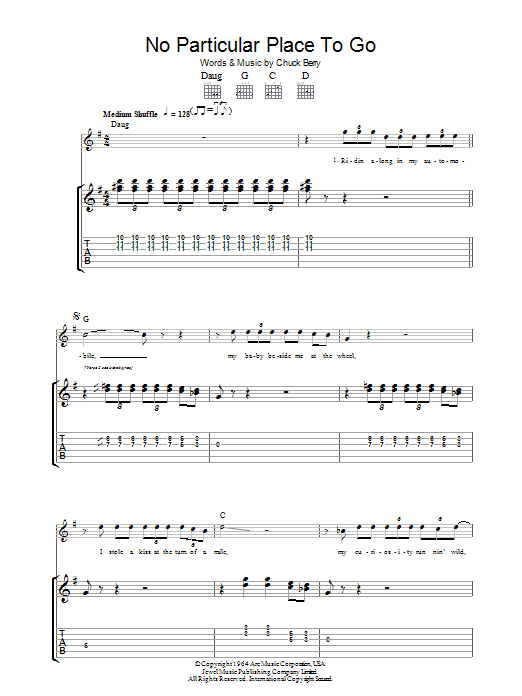 Produktgalerie: Seite 1 von 1 No Particular Place To Go, Chuck Berry, Gitarre