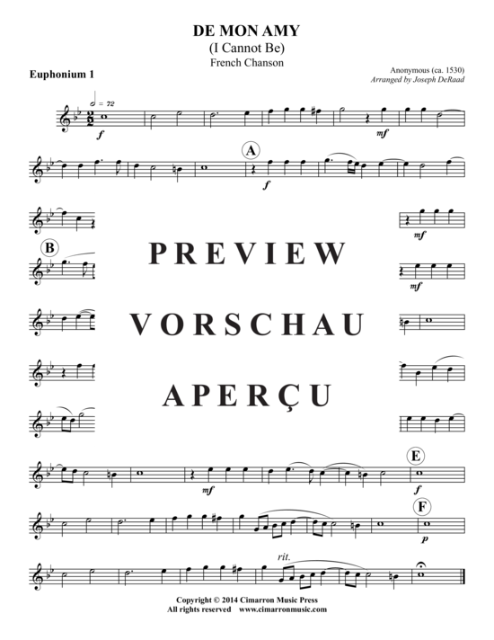 Product gallery: Page 5 of 9 De Mon Amy , , (2x Baritone, 2x Tuba)