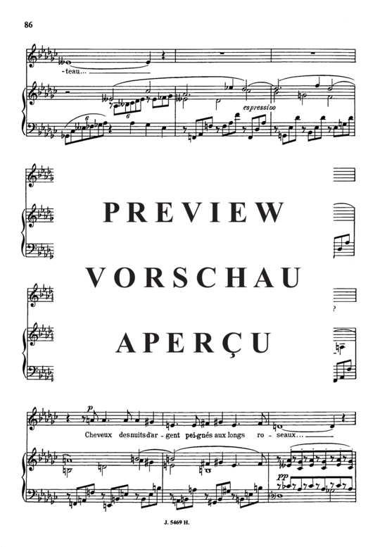 Product gallery: Page 6 of 7 Accompagnement Op.85 No.3, , Medium Voice and Piano