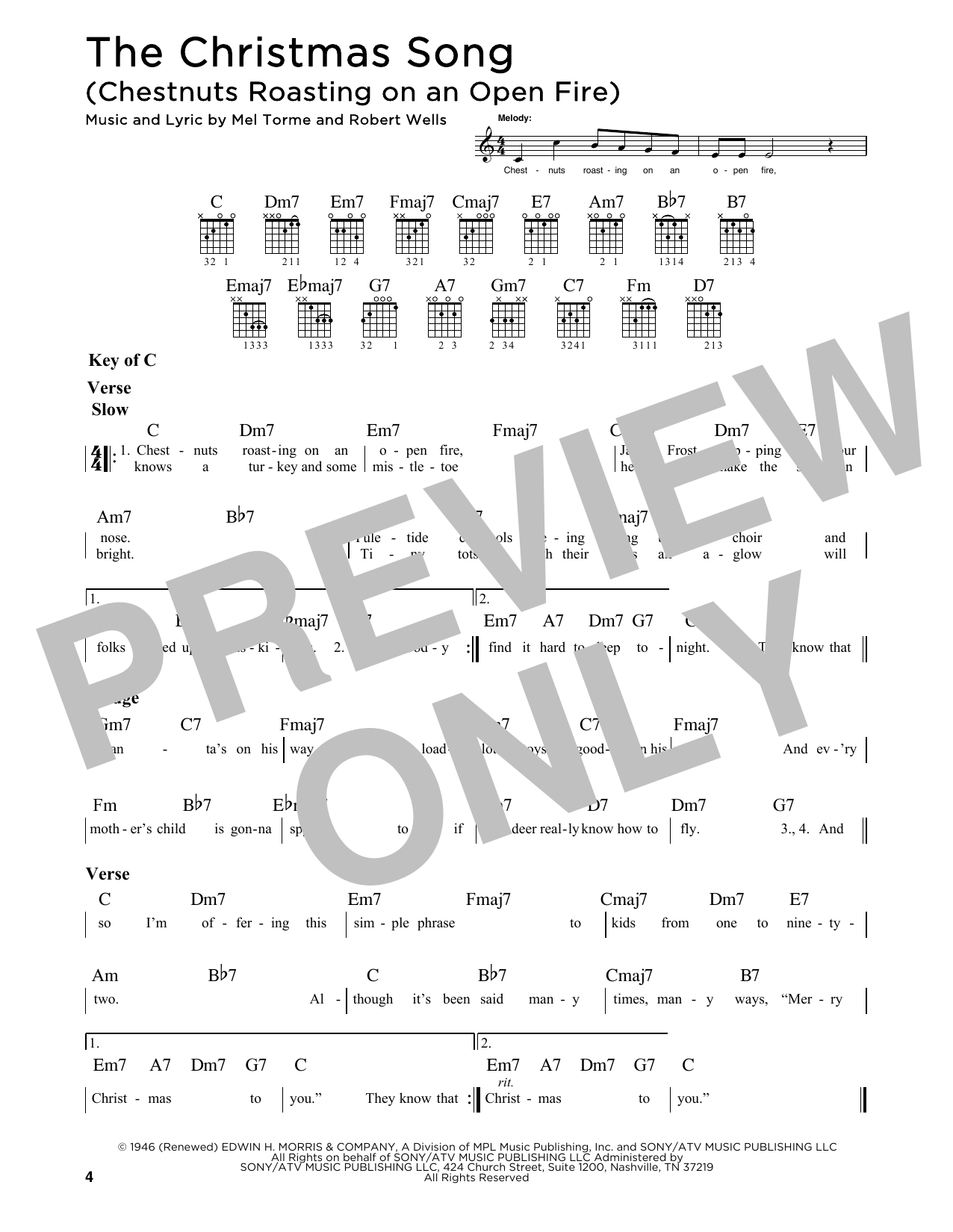 Product gallery: Page 1 of 1 The Christmas Song (Chestnuts Roasting On An Open Fire), Mel Tormé