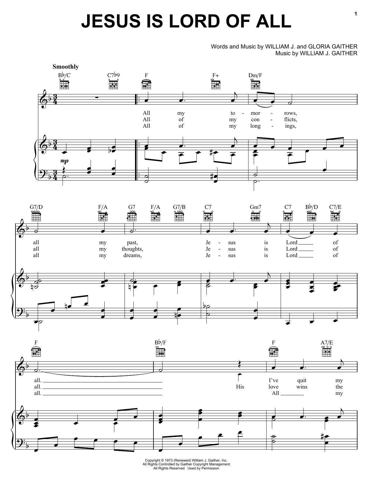 Produktbild zu: Jesus Is Lord Of All