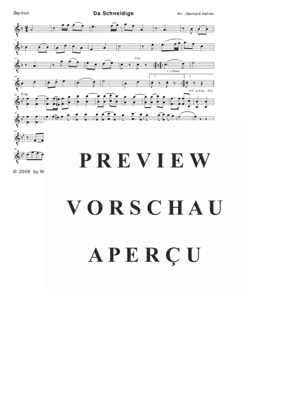 Product gallery: Page 9 of 11 Da Schneidige, , (woodwind and brass)