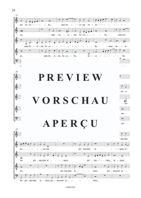 Produktgalerie: Seite 3 von 5 O lux et decus Hispaniae, , Gemischter Chor 5-stimmig