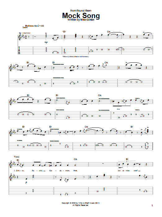 Produktgalerie: Seite 1 von 1 Mock Song, Phish, Gitarre
