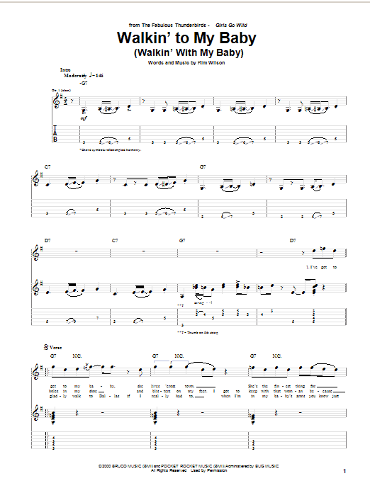 Produktbild zu: Walkin' To My Baby (Walkin' With My Baby)