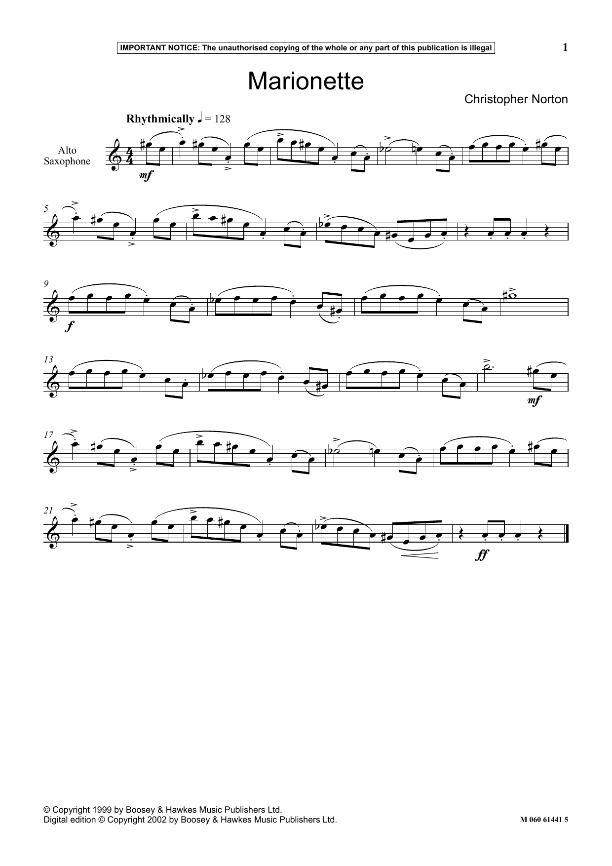 Produktbild zu:  Marionette - Christopher Norton