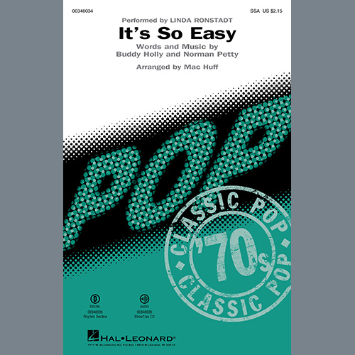 Produktbild zu: It's So Easy (arr. Mac Huff)