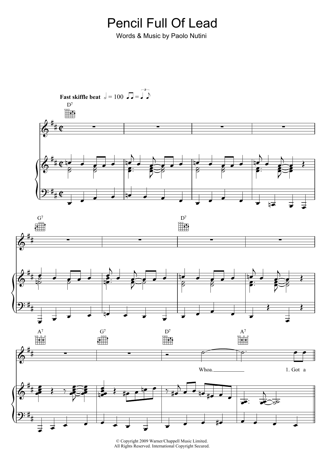 Produktbild zu: Pencil Full Of Lead
