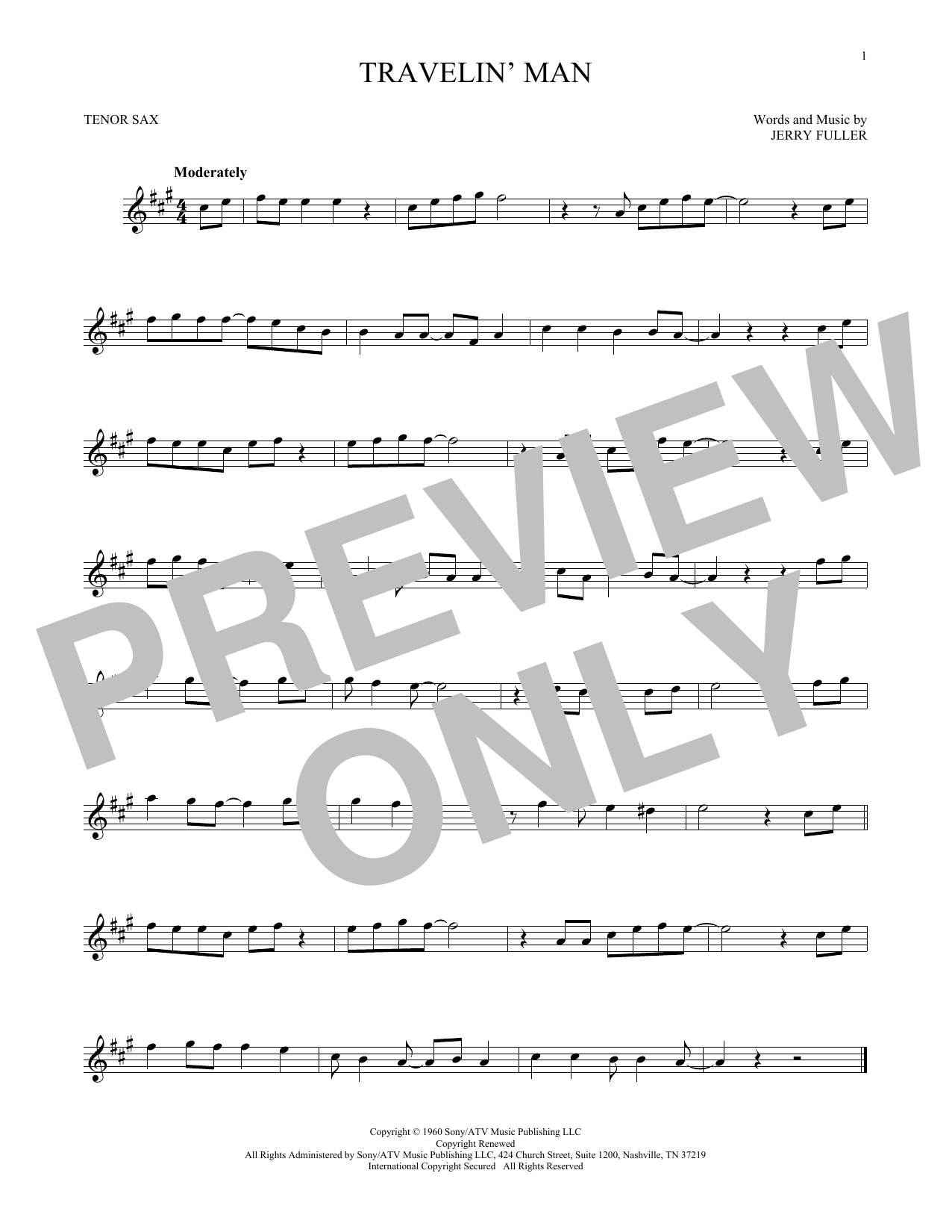 Product gallery: Page 1 of 1 Travelin' Man, Ricky Nelson