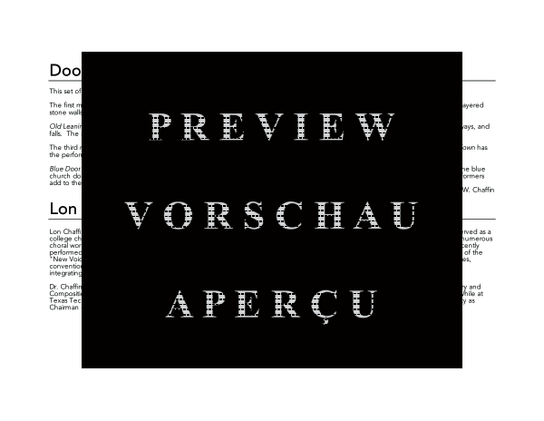 gallery: Doors, , (Tuba Solo + Streicher Quartett)